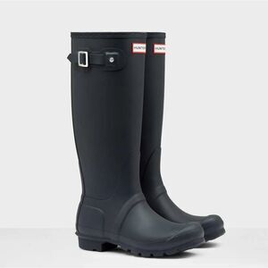 Hunter Original Tall Rain Boots- Black